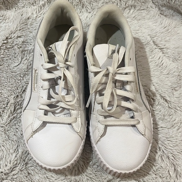 Puma Women's White Sneakers - Picture 3 of 5